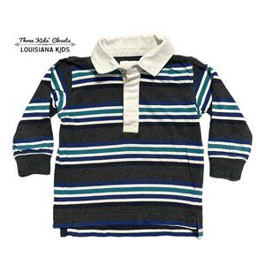 Kitestrings 24m Striped Long Sleeved Polo Shirt